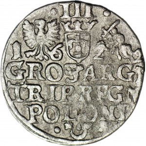 RRR-, Zygmunt III Waza, Trojak 1622, naśladownictwo hetmańskie, R6