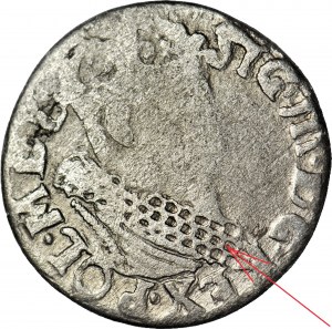 RR-, Sigismondo III Vasa, Trojak 1622, Cracovia, triplo orifizio, non quotato