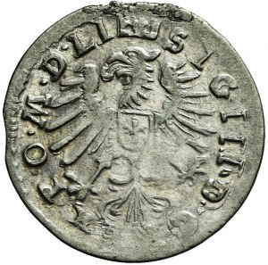 Sigismond III Vasa, centime 1609 Vilnius, sans bordure