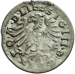 Sigismund III Vasa, 1609 Vilnius penny, uncircumscribed