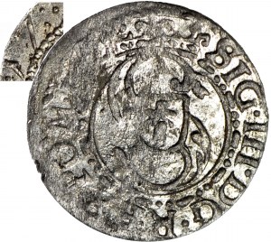 RRR-, Sigismund III Vasa, Schellfisch 1617, Riga, abgekürztes Datum 17, sehr selten, R5