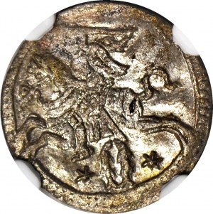 Sigismondo III Vasa, due dollari 1620, Vilnius, corona stretta, zecca