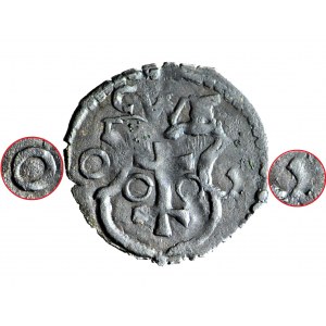 RRR-, Zygmunt III Waza, Denar 1601, data skrócona Wschowa, UNIKAT