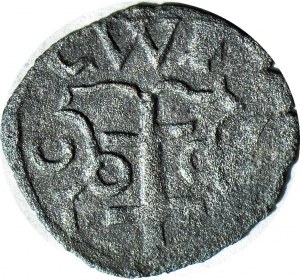 RR-, Sigismondo III Vasa, Denario 1603, Wschowa, T.30mk, R7