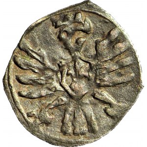 Zygmunt III Waza, Denar 1606 Poznań, Kopicki R5, T4