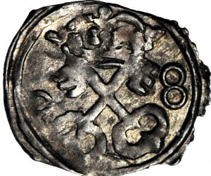 RRR-, Žigmund III Vaza, denár 1608, Poznaň, R6, krásny