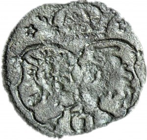 RRR-, Sigismund III Vasa, Denarius 1622, Cracow, full date, R7