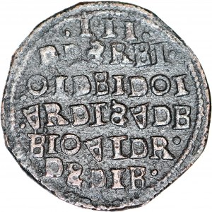 RR-, Sigismund III Vasa, Fälschung aus der Trojak-Periode, hohes Gewicht - 3,72gr.