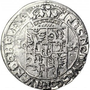 RR-, Jan II Kazimierz, Ort 1656, Lwów, R5, stemple Mathiasa Niemca/Józefa Żyda