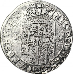 RR-, John II Casimir, Ort 1656, Lviv, R5, stamps of Mathias German/Jozef Jew