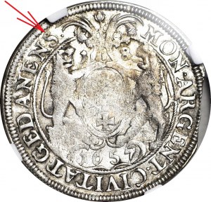 RR-, Jan Kazimierz, Ort 1657 Danzig, Porträt Typ 5, Shatalin R5