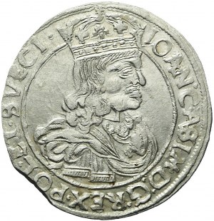 Johannes II. Kasimir, Sechster von 1662 AcpT, Lemberg, schön