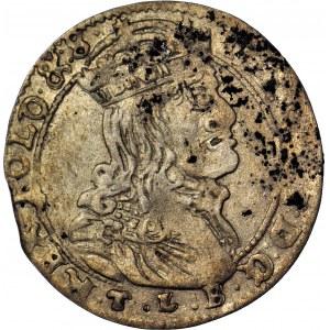 Jan II Kazimierz, Szóstak 1666 TLB, Wilno, rzadki