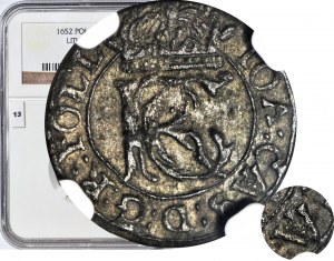 RR-, John Casimir, Shelby Vilnius 1652, error in king's name, CAAS (instead of CAS), unlisted