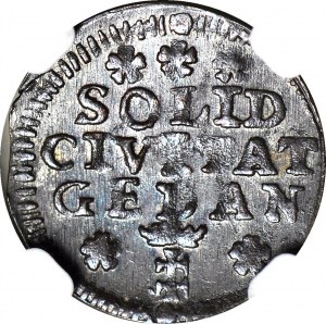 R-, Augusto III, lo Shelagh 1757 Danzica