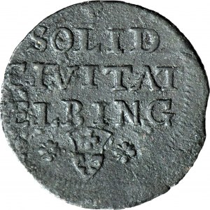 R-, August III, Shelag 1761 Elbląg, R3