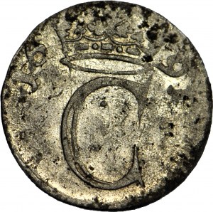 RR-, Pomoransko, Karol XI Gustáv, 1/96 Thaler 1691, Štetín, R5