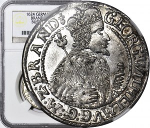 Prussia Ducale, Giorgio Guglielmo, Ort 1624, Königsberg, BRAND, eccellente