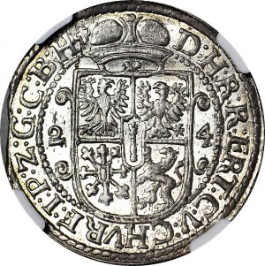 Prusse ducale, Georges-Guillaume, Ort 1624, Königsberg, BRAN, frappé