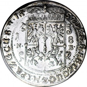 RR-, Prusy Książęce, Fryderyk Wilhelm, ort 1657, Królewiec, rzadki i wyśmienity