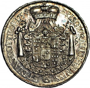 Silésie, Philipp Gotthard, Halftalar 1754, Nysa, exquis