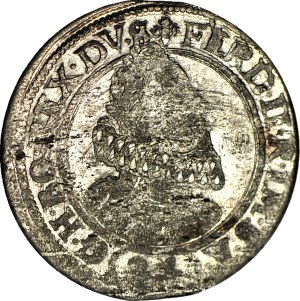 RRR-, Slezsko, Ferdinand II, 24 krajcarů 1622, Świdnica, kříž/rozeta - NIENOTOVÁNO