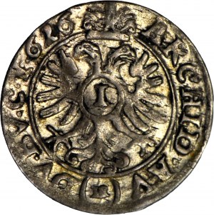 Schlesien, Ferdinand II., 1 krajcar 1626 HR, Wrocław, Büste ohne Mundloch