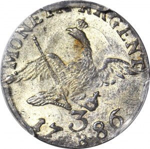 Silésie, Frédéric II le Grand, 3 krajcars 1786-B, Wrocław, non oblitéré, rare dernier millésime
