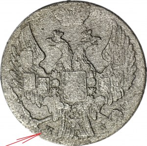 RRR-, Polské království, 10 groszy 1840 WW místo MW