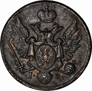 Königreich Polen, 3 Grosze 1826 IB, aus KRAINE, Originalprägung