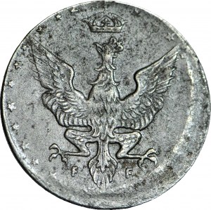 RR-, Kingdom of Poland, 20 fenig 1918, great shift