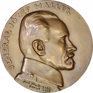 Jenerał Józef Haller 1919 medaila vzácna RR!
