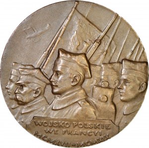 Jenerał Józef Haller 1919 Medaille selten RR!