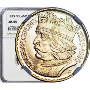 10 złotych 1925, Bolesław Chrobry, świeży stempel