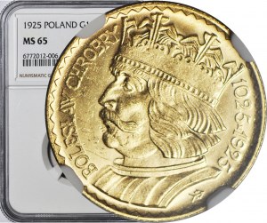 10 gold 1925, Boleslaw the Brave, minted