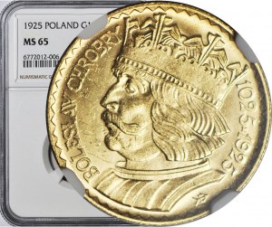 10 zloty 1925, Bolesław Chrobry, frappe de la monnaie