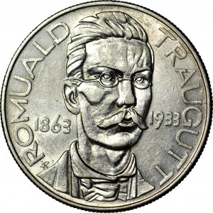 10 oro 1933, Traugutt, ca. zecca