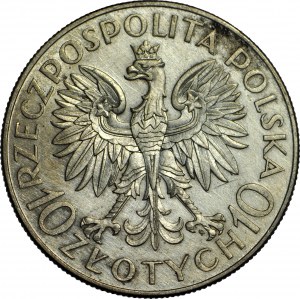 10 zloty 1933, Sobieski, frappe de la monnaie