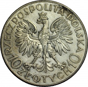 10 zloty 1933, Sobieski, zecca