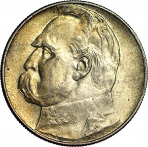 10 gold 1935, Pilsudski, minted