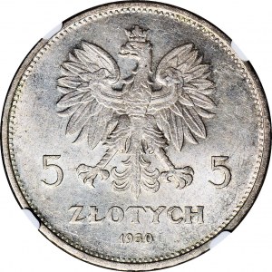 5 złotych 1930, Sztandar, WYŚMIENITY