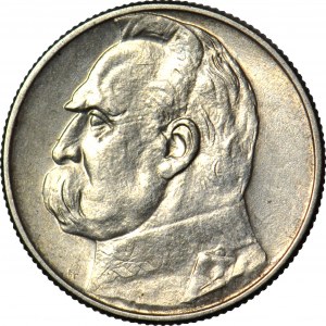 2 zlotys 1934, Piłsudski, frappé