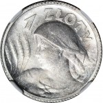 1 złoty 1924, Żniwiarka, róg i pochodnia (Paryż), mennicza