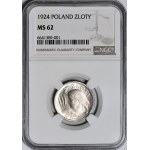 1 złoty 1924, Żniwiarka, róg i pochodnia (Paryż), mennicza