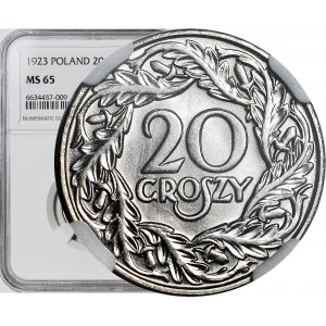 20 groszy 1923, mennicze