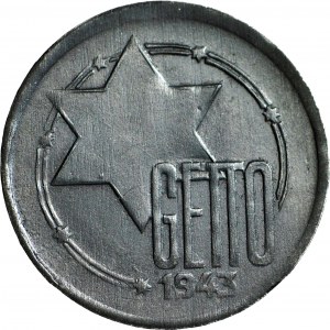Ghetto, 10 Marek 1943, Al-Mg, mincovna, varieta 1/1, TĚŽKÝ KRUH