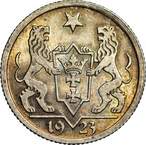 Wolne Miasto Gdańsk, 1 gulden 1923, menniczy