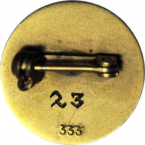 RRR-, Bund der Danziger e.V, Badge, gold, low number - 23