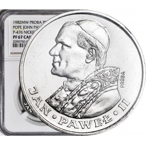 1,000 Gold 1982, John Paul II, NIKIEL SAMPLE