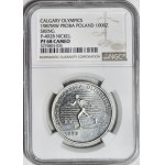 1000 Gold 1987, SAMPLE, nickel, Olympic Winter Games - Calgary